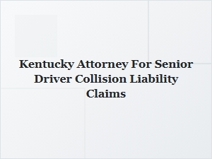 Proving Negligence in Senior Driver Collision Claims